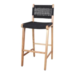 mobiliario-contract-taburete alto madera cuerda patsy negro 01